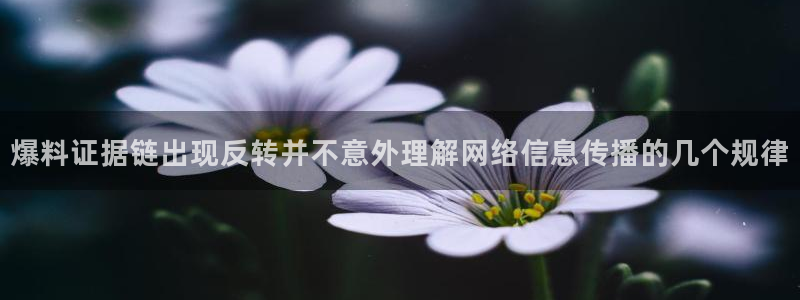 17吃瓜爆料：爆料证据链出现反转并不意外理解网络信息传播的几个规律